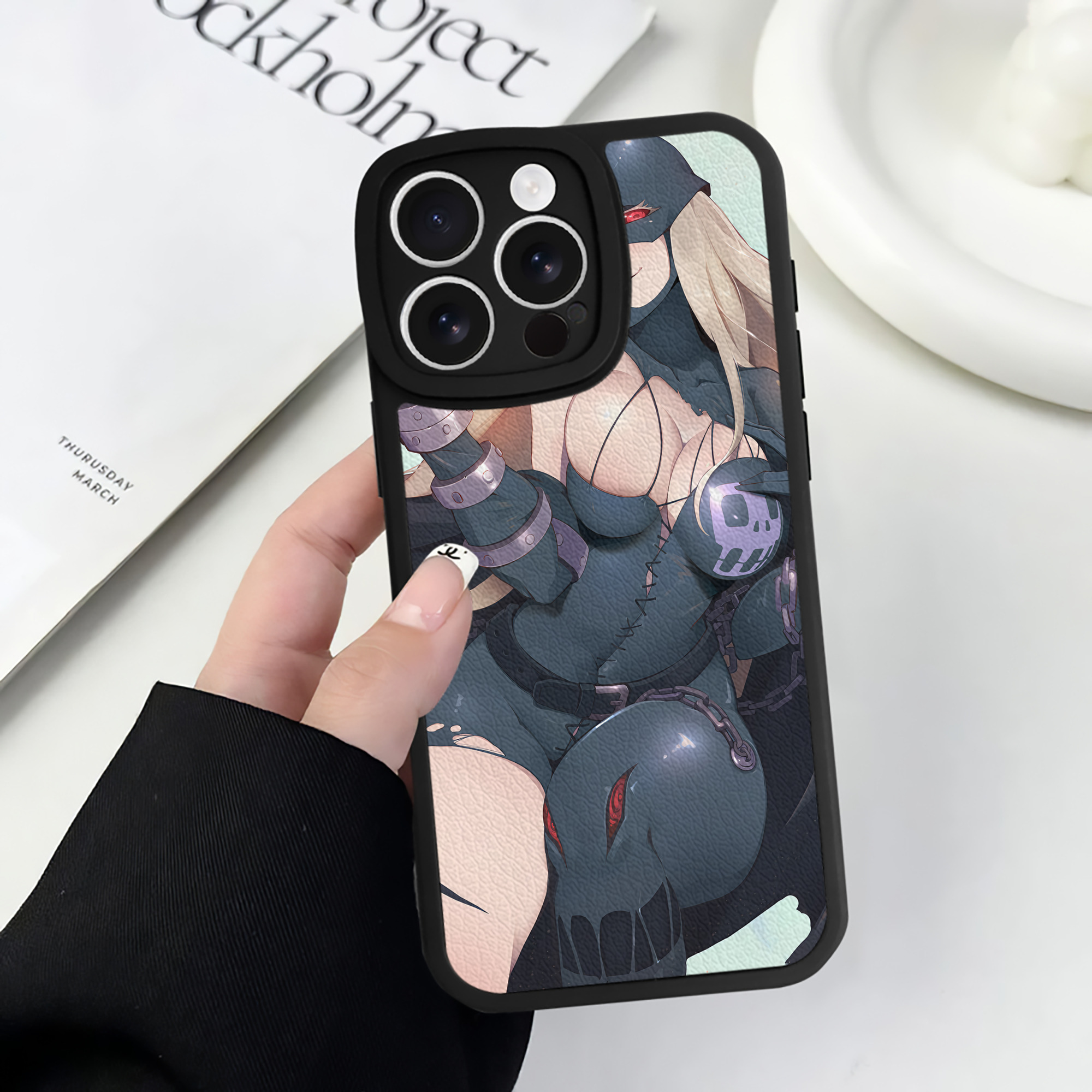 （画像用） Digimon デジタルモンスター/デジモン 【iPhone 16シリーズ対応】シリコンスマホケース（レザー調） 材質：シリコン